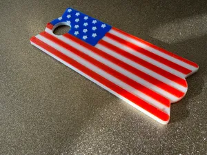 USA Flag Stanley 40oz Lid Plate