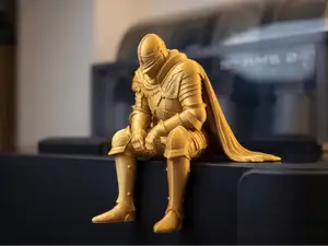 Resting Knight - Soulsborne Edge Sitter