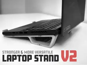 Laptop Stand V2 – Stronger & More Versatile