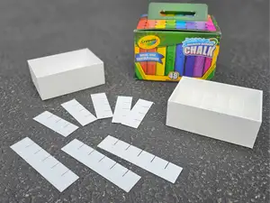Sidewalk Chalk Holder w/ Inserts | Holds 24 sticks
