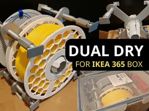DualDry– Doppel-Halterung für AMS Lite + IKEA 365+