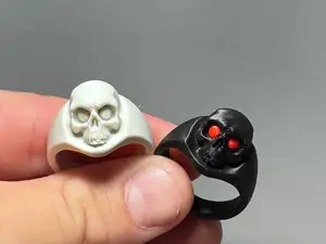 Simple Skull Ring – Clean, bold, and forged!