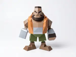 Final Fantasy VII - BARRET - MULTIPART - FF7