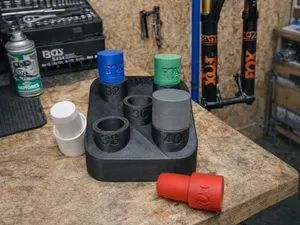 FOX Fork Seal Driver Tool with Holder 32 to 40 mm