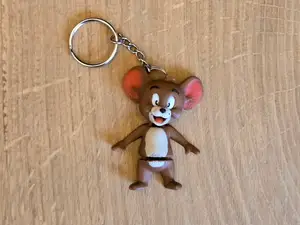 Jerry Mouse flexi keychain