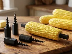 Corn cob screw / dagger / holder