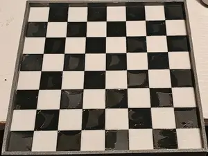 Minimalist 3D Printed Chess Board (No AMS Needed)
