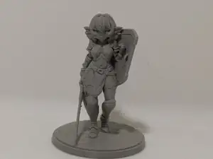 supportless goblin knight girl