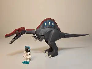 Brick Spinosaurus - Jurassic Park 3