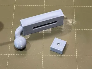Right-angle Ball for Dashboard Phone Holder
