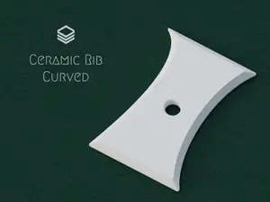 Ceramic Rib - Curved Sides
