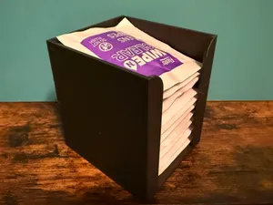 Lens Wipe Packet Holder