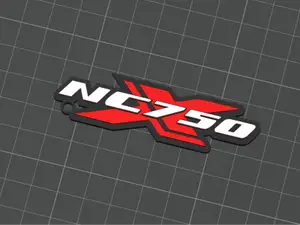 Honda NC750X keychain