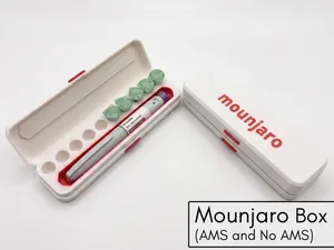 Mounjaro KwikPen & 10-Needle Case (Filament Hinge)