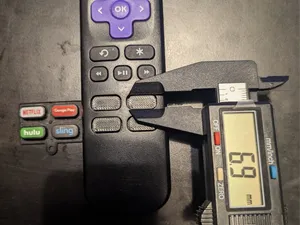 Roku Remote 4-Button Blank