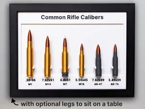 Rifle Bullets in a Modern Frame | All Printable