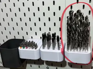 Skadis drill bits 1-13mm same size as skadis bin