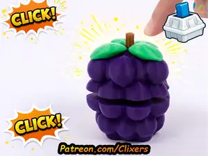 Blackberry Clicker Cute Fidget Toy