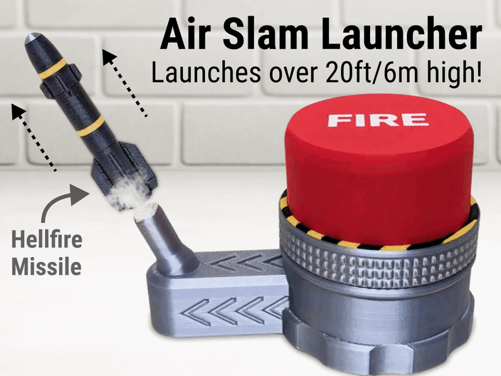 Air Slam Hellfire Launcher | Over 20ft/6m High!