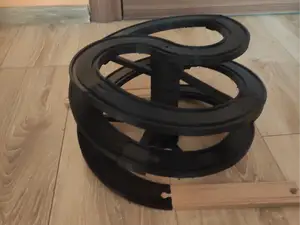 brio, lillabo, lidl double spiral train track