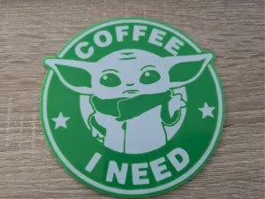 Coffee i need Untersetzer