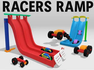 Ultimate Dual Racers Ramp - Modular Fun