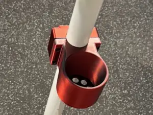 2" Vertical Rail Cup Holder