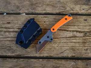 EDC utility knife with sheath utility blade v10