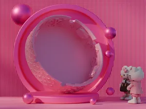 Hello Kitty + Louis Vuitton Ashtray by DSC
