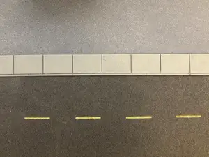 Sidewalk: HO 1/87 & 1/64 scale