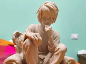 “L – The Thinker” Death Note,