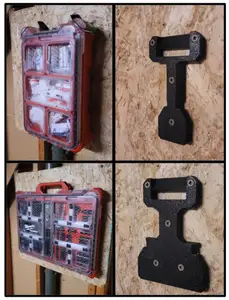 Packout Wall Mount (With Catch)