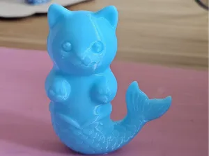 Gatito sirena de gominola