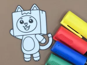 Catbox Coloring Panel