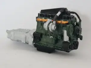1/24 Miniature Truck Engine