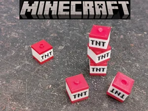 Minecraft TNT brick