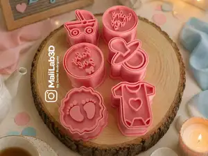 Ejetores para Brigadeiros - Baby Shower