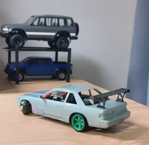 1/24 JDM漂移蚊车 遥控模型 尾翼 扰流板