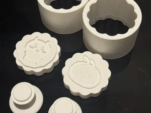 Chiikawa Moon cake Mold