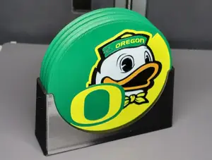 Oregon Ducks Coaster Set