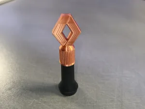 Renault tire valve cap