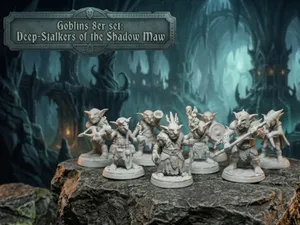 Goblins 8er set: Deep-Stalkers of the Shadow Maw