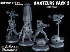 AMATEURS PACK 2 – Inspired by ARC Raiders