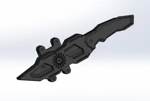Airsoft / Training Knife with complete Holster