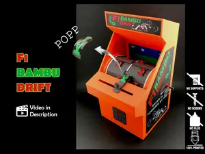 F1 Bambu Drift – Dodge, Crash, Repeat!