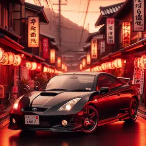 Toyota Celica T23 HueForge