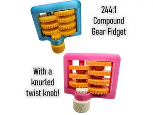 1:244 Gear increase/reduction fidget toy