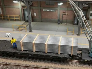 MERCANCIAS - TUBOS FLEJADOS PARA TRENES ESCALA H0