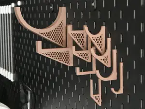 IKEA skadis customizable hooks