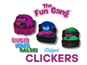Deltarune fun gang main characters